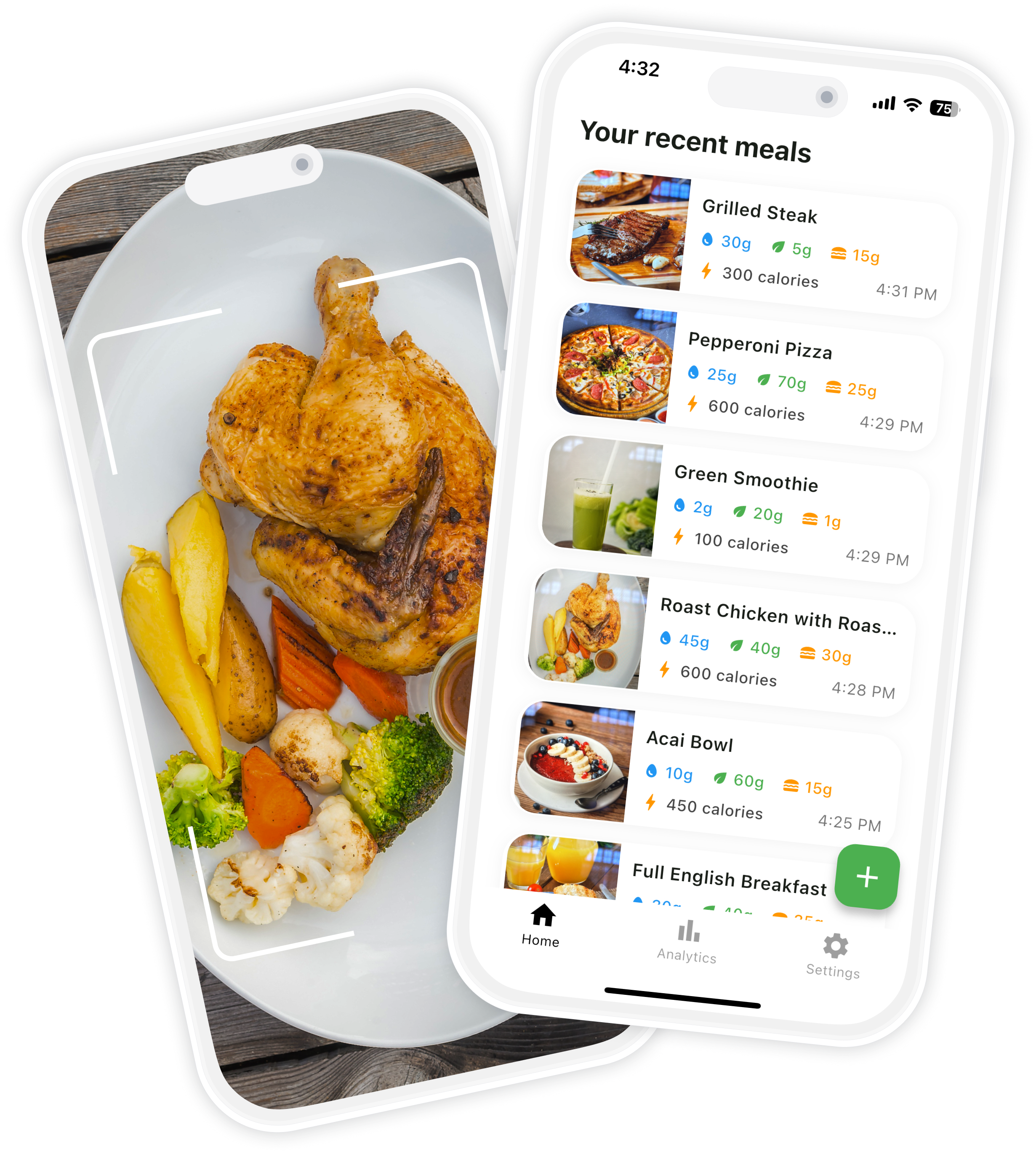 Smart Meal Logger - Quick & Precise Food Tracking Hero Image